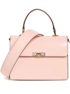 Marc Jacobs Downtown Mini Leather Bag Pink Top Handle Crossbody NWT